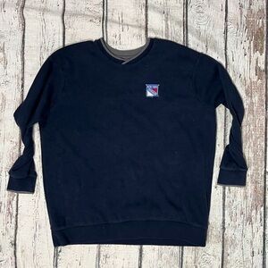 New York Rangers Stitched NHL Hockey Pullover Jumper Sweatshirt